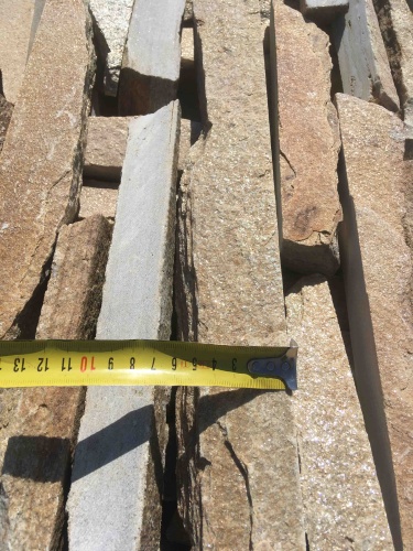 Горбушка златолит золотистый для облицовки купить в Лыткарино