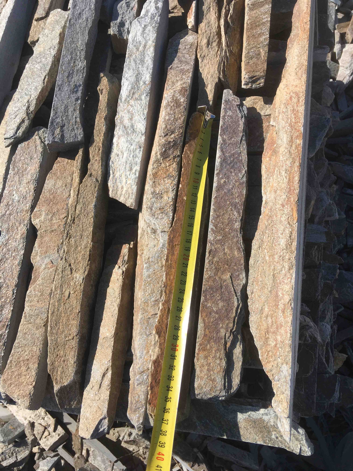 Горбушка златолит мультиколор для облицовки купить в Лыткарино