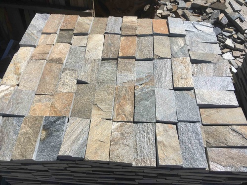 Плитка пилёная златолит Уральский для фасада купить в Лыткарино