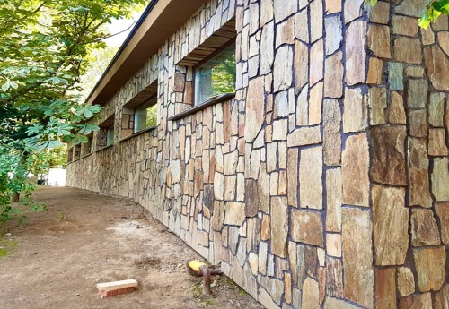 Плитняк кора дерева для цоколя, отмостки купить в Лыткарино