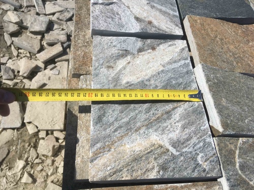 Плитка пилёная златолит Уральский для фасада купить в Лыткарино