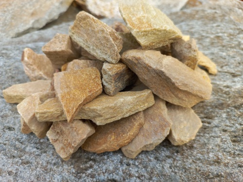 Златолит жёлтый декоративная каменная крошка купить в Лыткарино