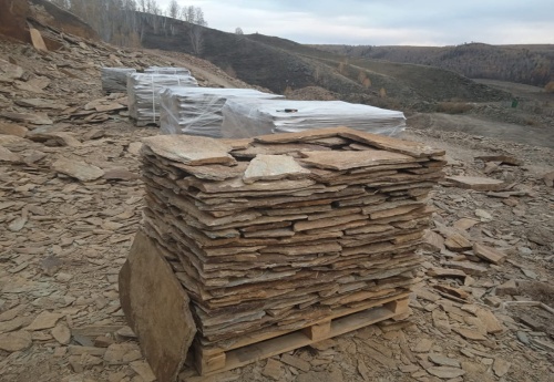 Плитняк кора дерева для цоколя, отмостки купить в Лыткарино