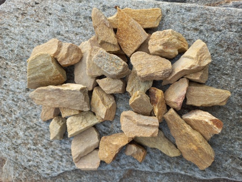 Златолит жёлтый декоративная каменная крошка купить в Лыткарино